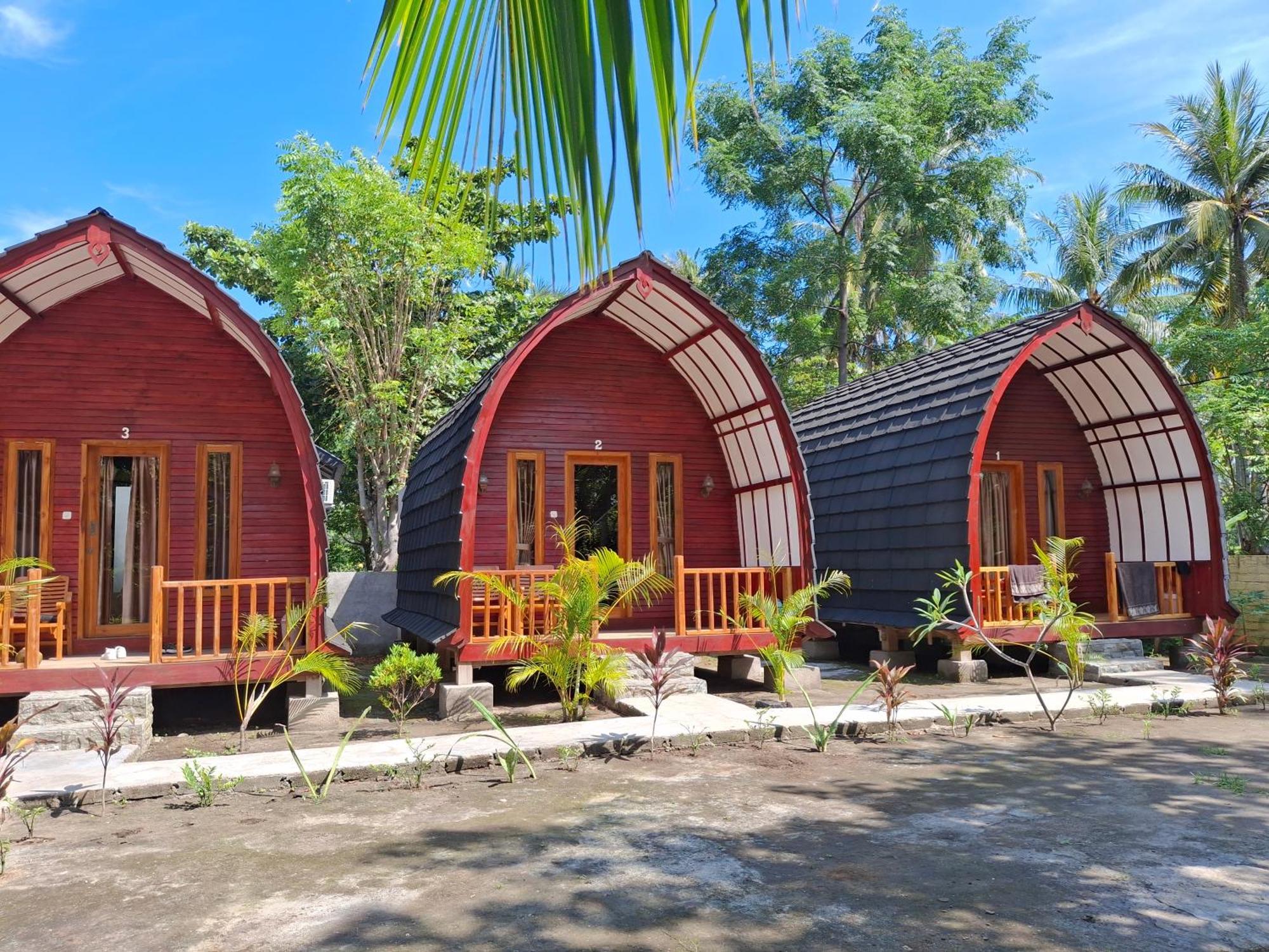 Masya Cottages Gili Trawangan Eksteriør billede